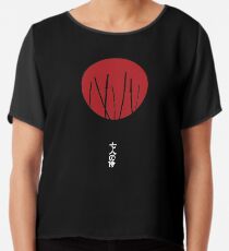 Seven Samurai Chiffon Top