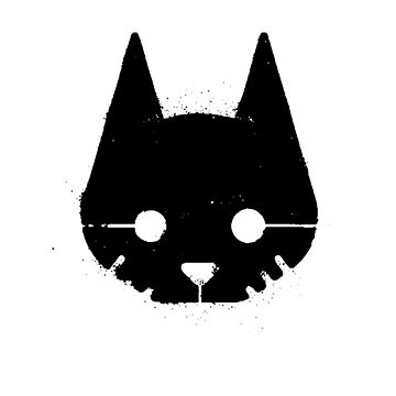 Stray™ - Cat Graffiti Icon [White] Tapestry for Sale by SWISH-Design