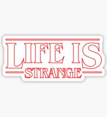 Pegatina Life is Strange - Stranger Things Logo Style