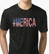 #Merica Tri-blend T-Shirt