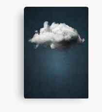 WAITING MAGRITTE Canvas Print