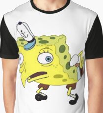 Mocking Spongebob Graphic T-Shirt