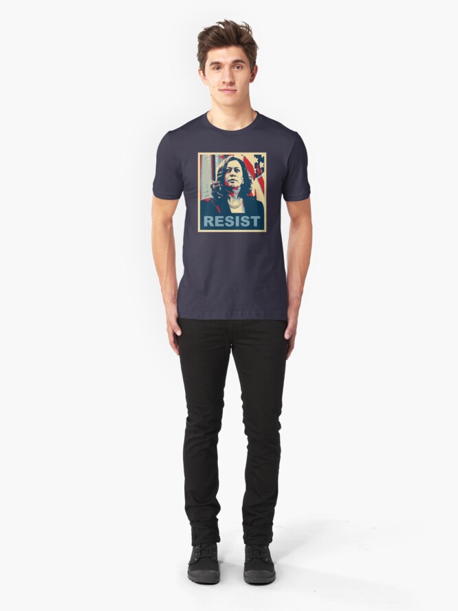 Alternate view of kamala RESIST Slim Fit T-Shirt