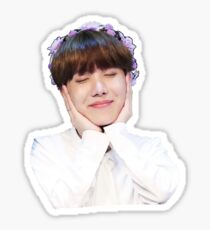J-Hope Flower Crown Sticker