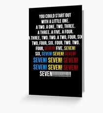 Friends - Seven Erogenous Zones Greeting Card