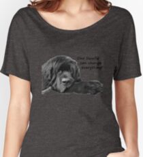One Newfie Can Change Everything! Women's Relaxed Fit T-Shirt