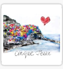 I love Cinque Terre Sticker