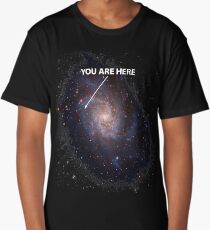 You Are Here Universe Galaxy Long T-Shirt