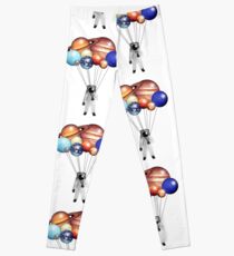 Astronaut Balloons Leggings