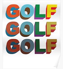3D GOLF Poster