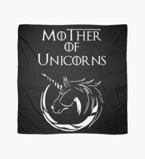 MK Mother of Unicorns (White) Scarf
