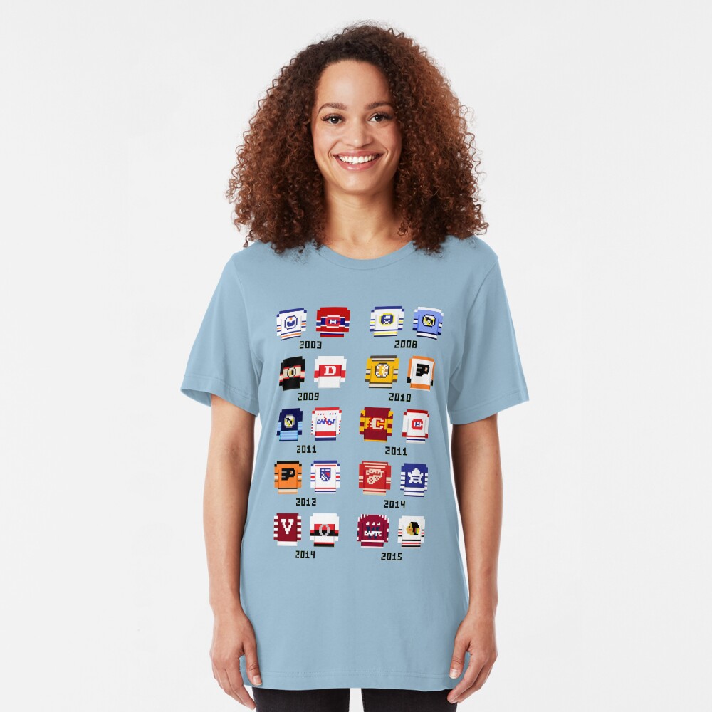 8-Bit Winter Classic! Slim Fit T-Shirt