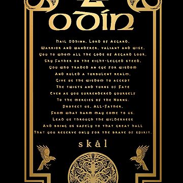 Artwork thumbnail, Prayer To Odin by FantasySkyArt