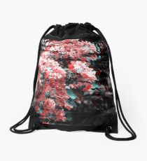 Flower shift Drawstring Bag