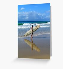 After the heat Greeting Card