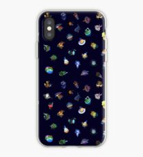 Vinilo o funda para iPhone Kingdom Hearts Worlds