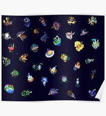 Kingdom Hearts Worlds Poster