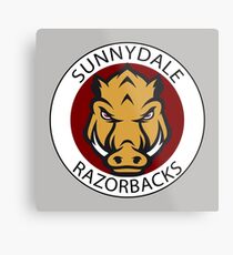 Sunnydale Razorbacks (Buffy) Metal Print