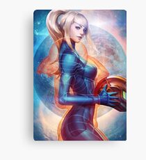 Samus Aran Canvas Print