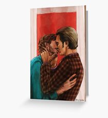 Hook, line and sinker Greeting Card