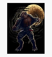 BJJ Werewolf Photographic Print