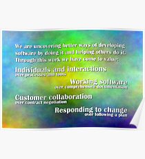 Agile Manifesto Poster