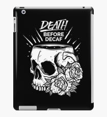 Vinilo o funda para iPad Muerte antes de Decaf