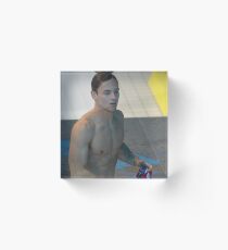 Tom Daley Acrylic Block
