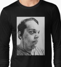 Self-Portrait Stippling Long Sleeve T-Shirt