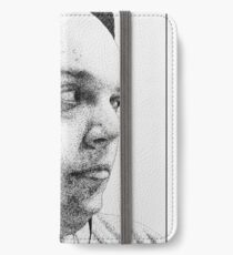 Self-Portrait Stippling iPhone Wallet/Case/Skin