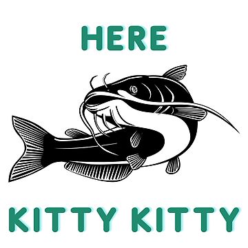 Kitty Catfish Sticker for Sale by Rickido