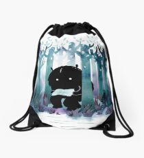 A Quiet Spot Drawstring Bag