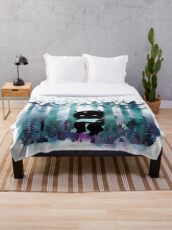 A Quiet Spot Throw Blanket