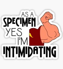 As a Specimen Sticker