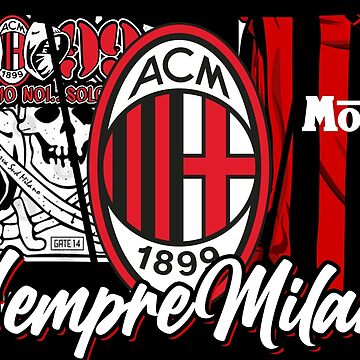 ac milan  Sticker by lounesartdessin