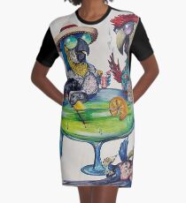 Welcome to Parrotise Graphic T-Shirt Dress