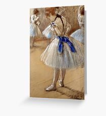 Edgar Degas Dancer Greeting Card