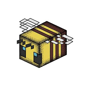 Minecraft Bee Art Board Print for Sale by PGUniverse