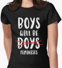 Boys Will Be Feminists Women's Fitted T-Shirt