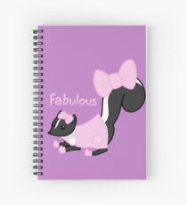 The Fabulous Skunk Spiral Notebook