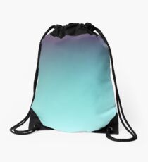AQUA - Plain Color iPhone Case and Other Prints Drawstring Bag