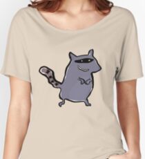 racoon Women's Relaxed Fit T-Shirt