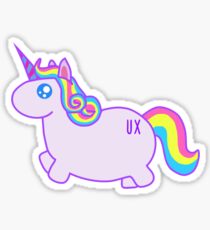UX Unicorn Sticker