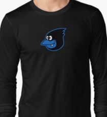 Blue Bird Brain Long Sleeve T-Shirt