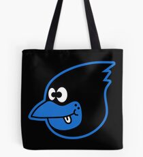 Blue Bird Brain Tote Bag
