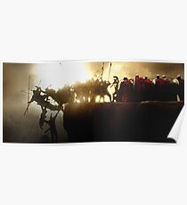 300 spartans wall art Poster