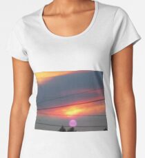 purple sun Women's Premium T-Shirt