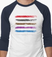 BJJ Belt Rank Shirt for Jiu Jitsu Men's Baseball ¾ T-Shirt