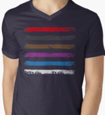 BJJ Belt Rank Shirt for Jiu Jitsu Men's V-Neck T-Shirt