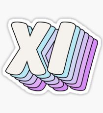 pop art 1.5 - xi Sticker